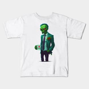 Zombie Loves People Kids T-Shirt